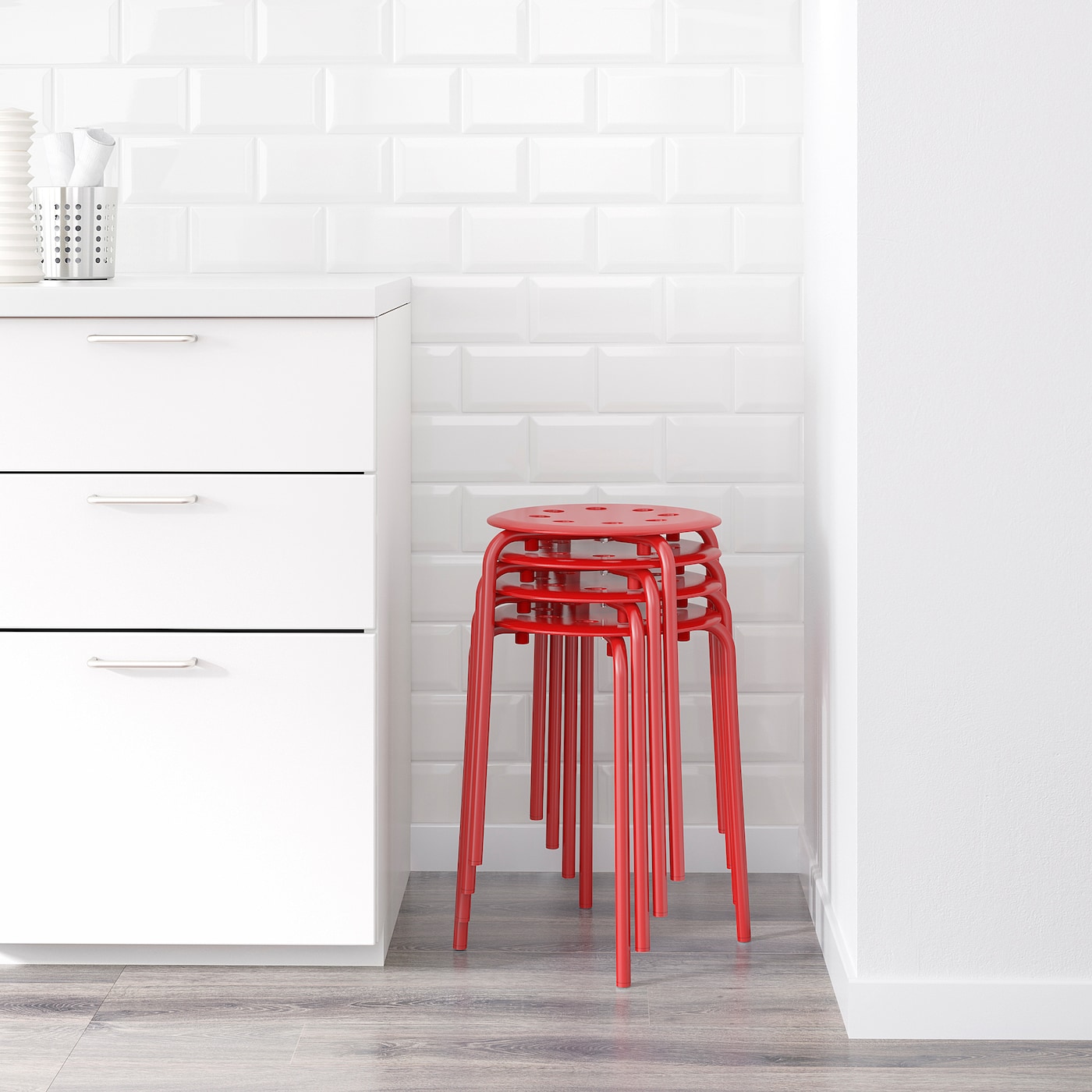 Red bar stools ikea discount