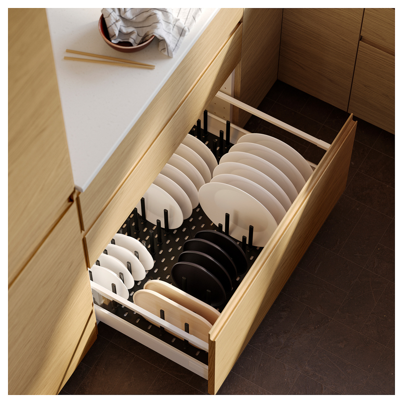 MAXIMERA drawer, high white - IKEA
