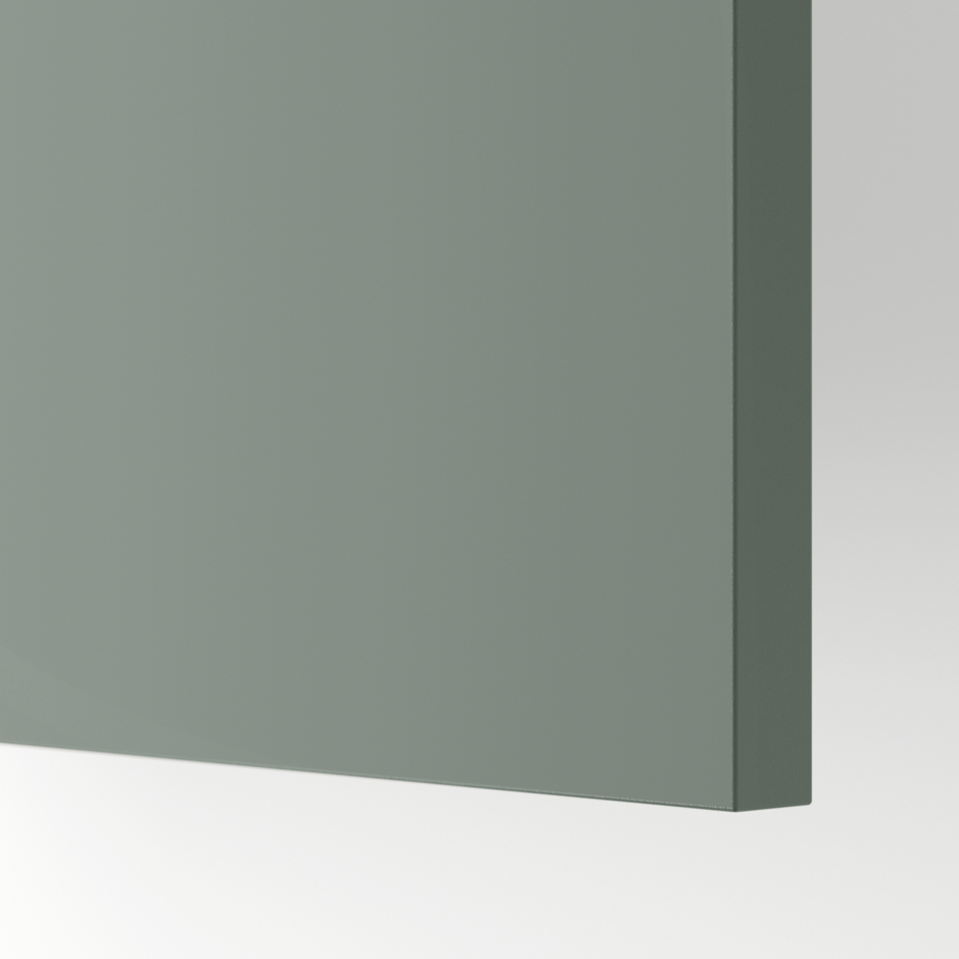 METOD wall cab horizo 2 doors w push-open white/Nickebo matt grey