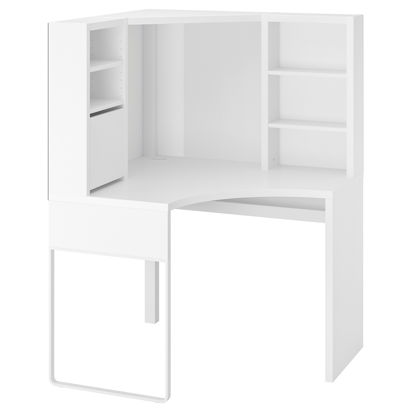 IKEA MICKE コーナーワークステーション ホワイト MICKE corner workstation white - IKEA