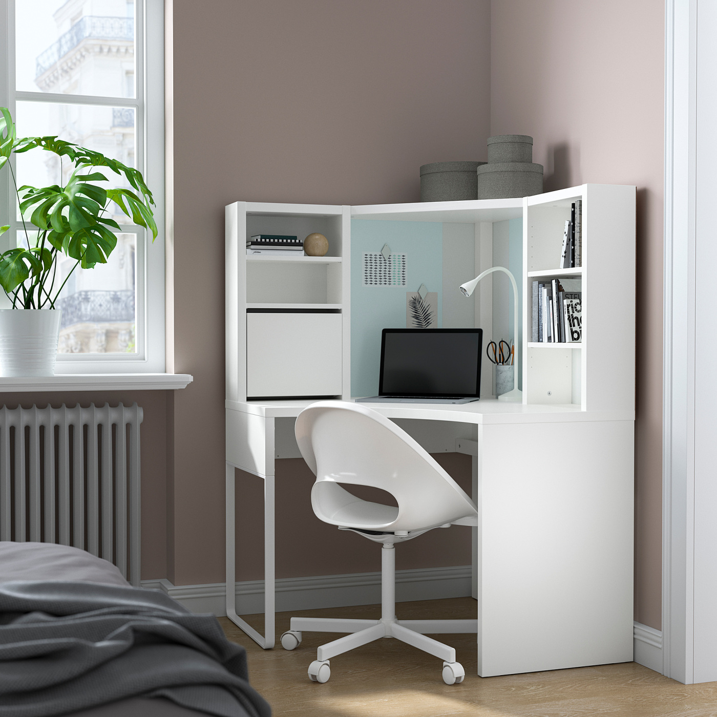 MICKE corner workstation white - IKEA MICKE corner workstation white - IKEA