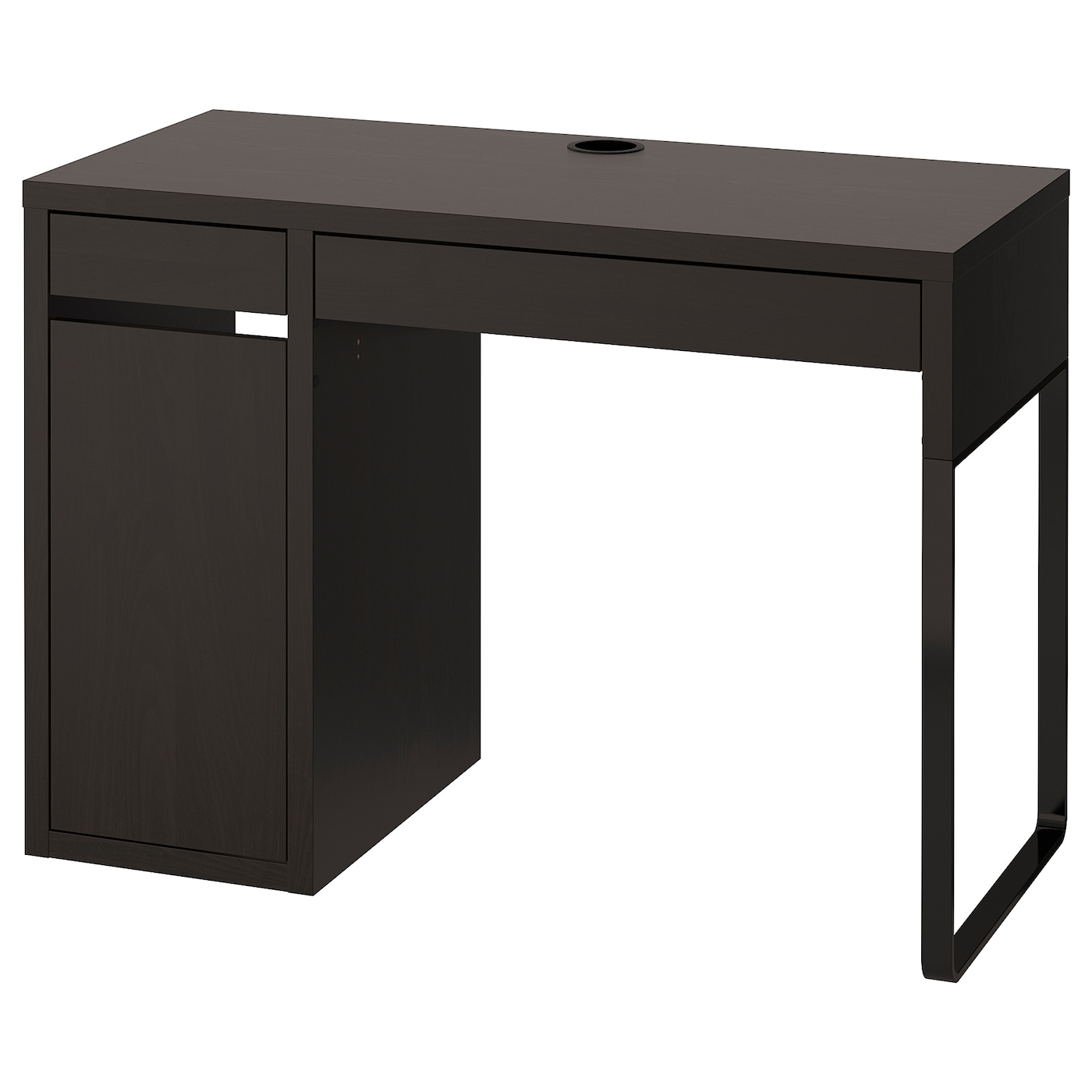 MICKE desk black-brown - IKEA