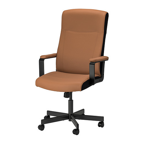 IKEA MILLBERGET ブラウン MILLBERGET swivel chair Murum black - IKEA