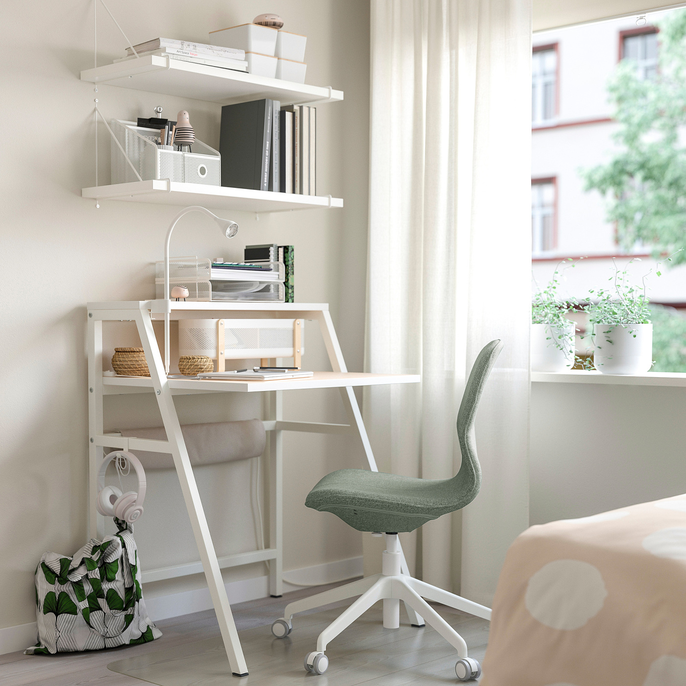 IKEA ミットプランMITTPLAN ホワイトデスク　学習机 MITTPLAN desk white - IKEA