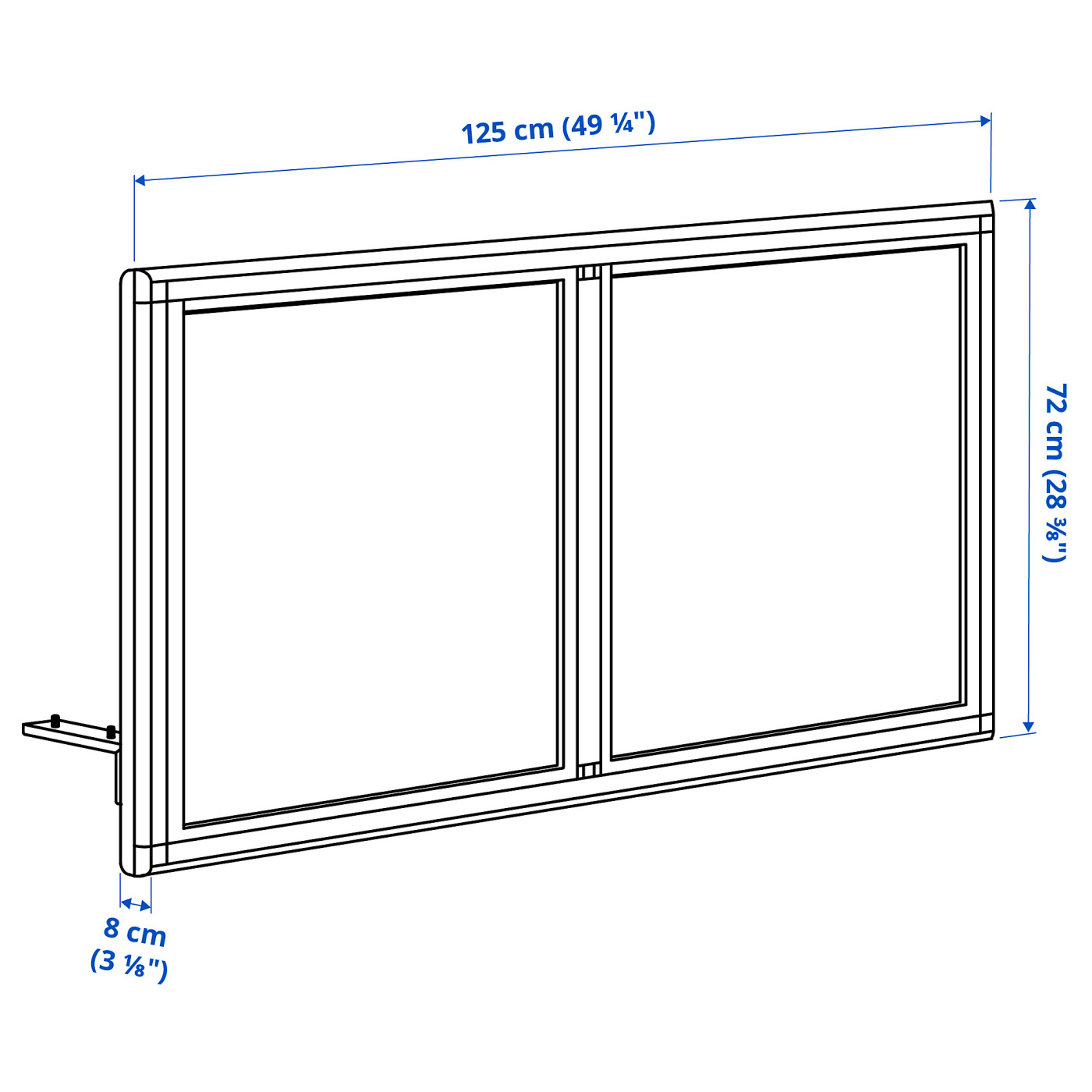 MITTZON acoustic screen for desk Gunnared beige - IKEA