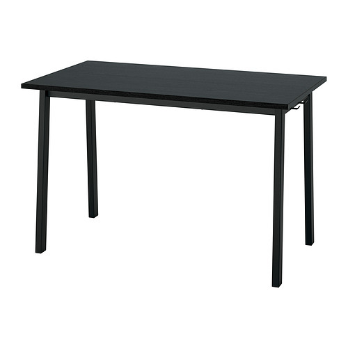 IKEA テーブル MITTZON conference table, oak veneer/black, 551/8x263/4x291/2