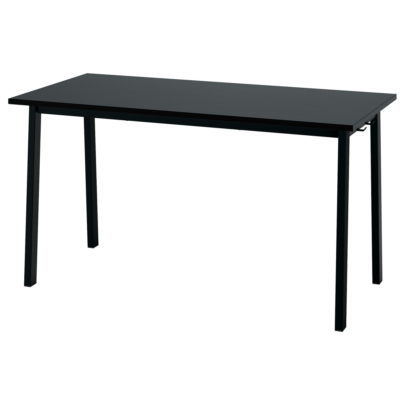 MITTZON conference table black stained ash veneer/black - IKEA