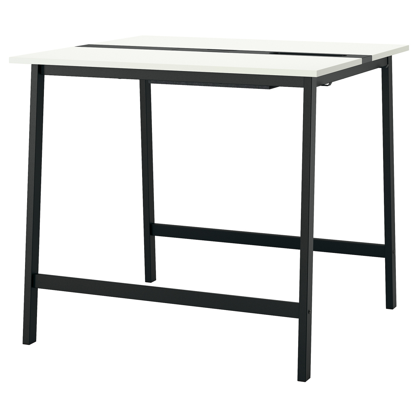 MITTZON conference table white/black - IKEA
