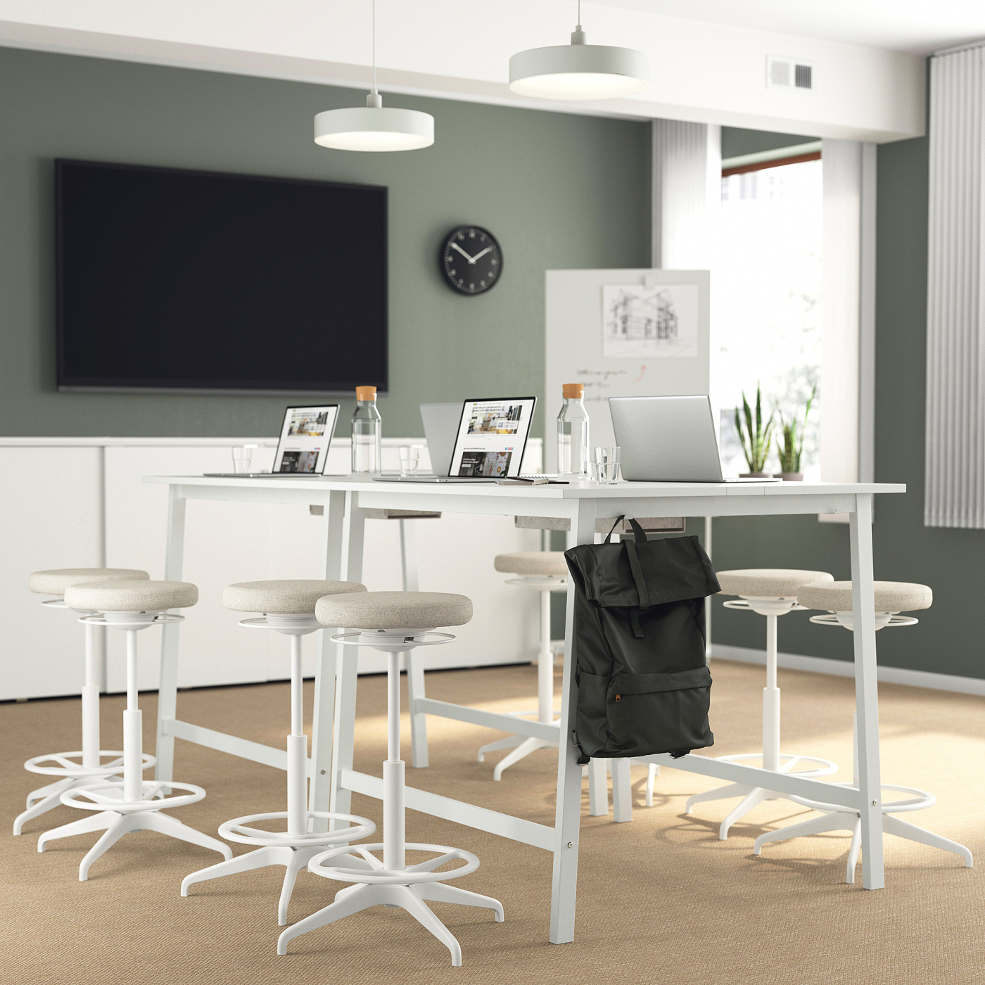 MITTZON conference table white - IKEA
