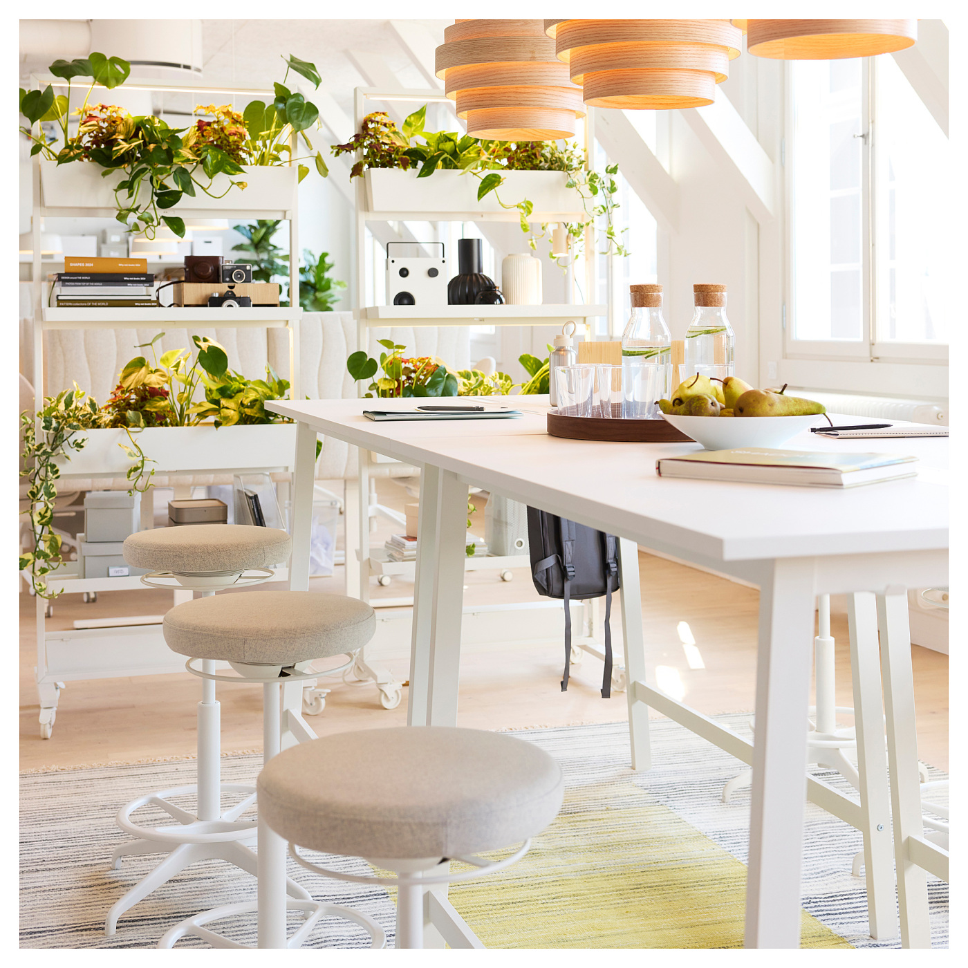 MITTZON conference table white - IKEA
