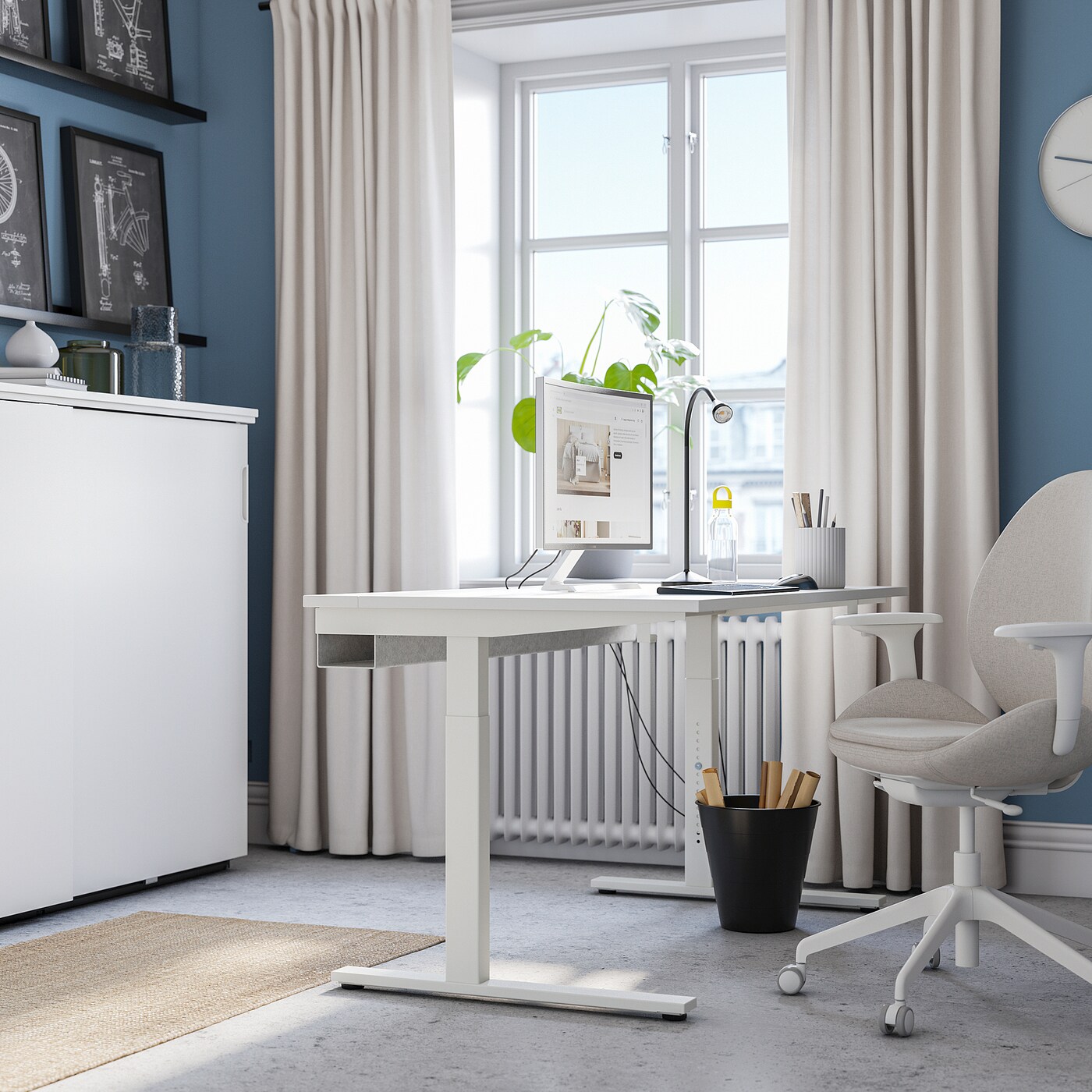 MITTZON desk white - IKEA