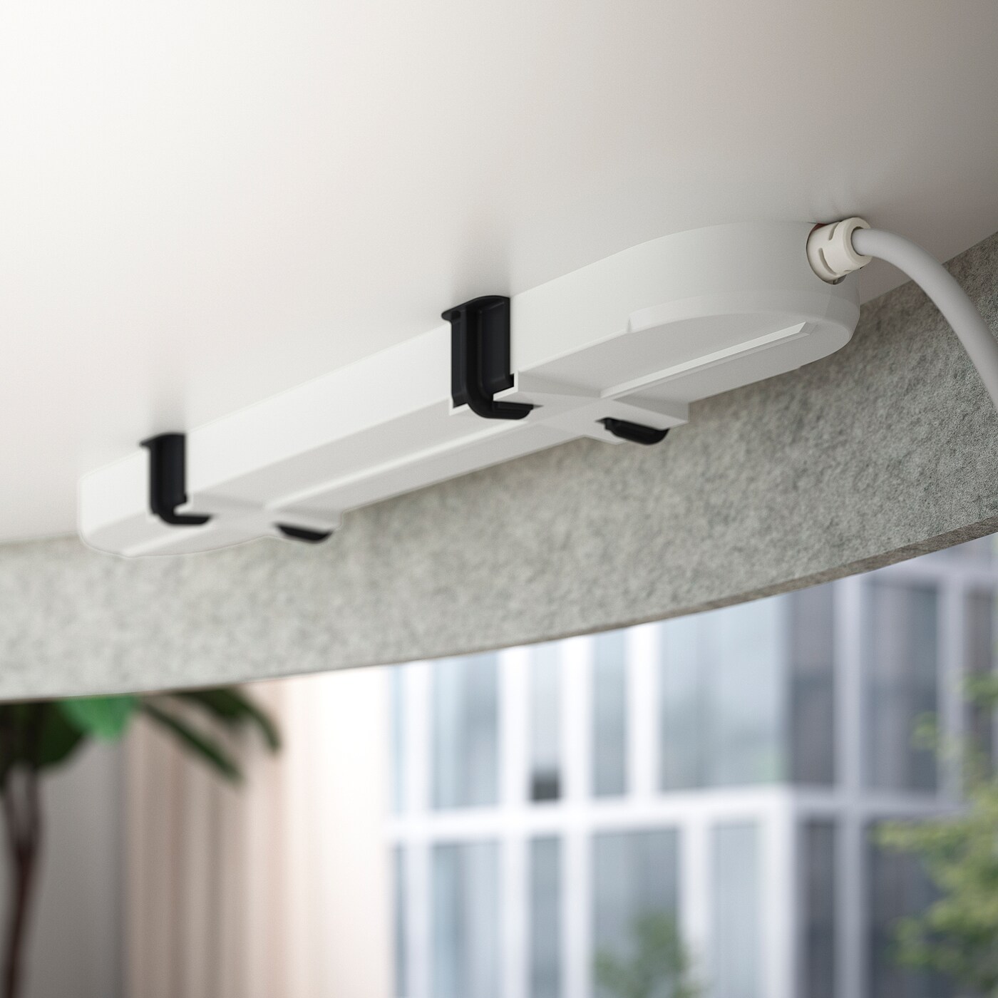 MITTZON focus workstation beige/white - IKEA