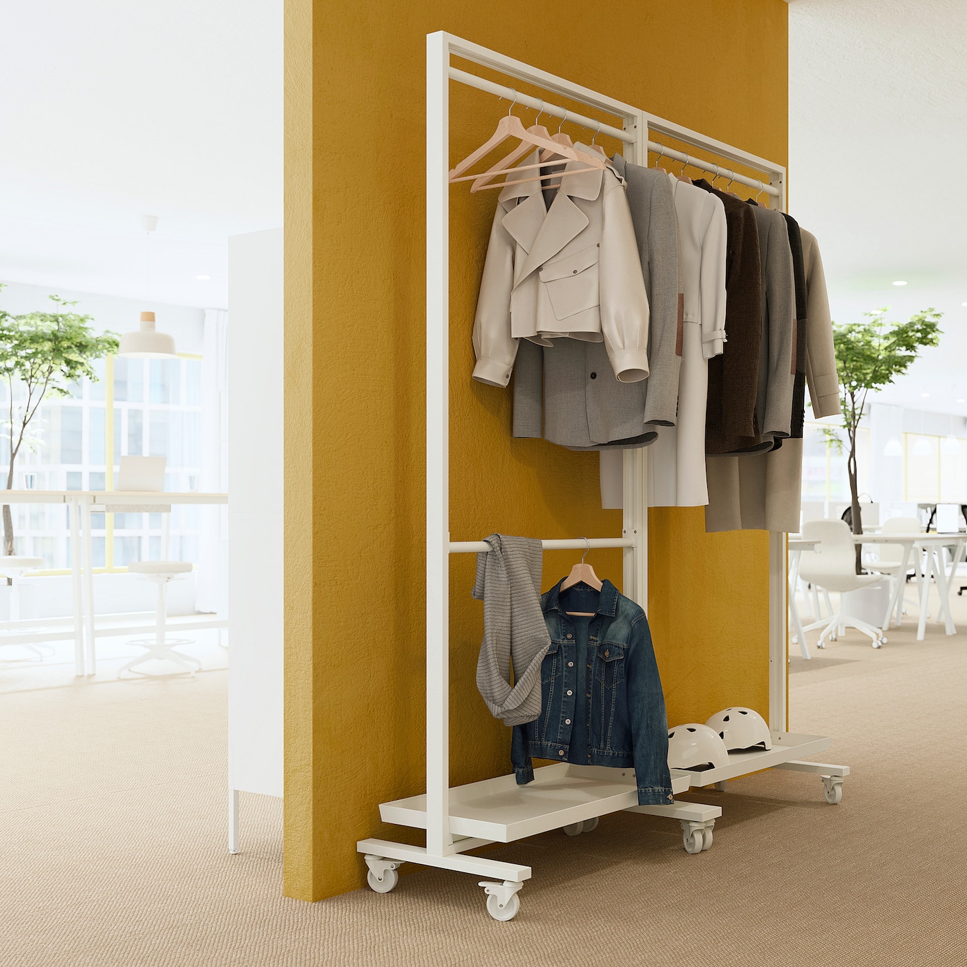 IKEA　HJORSTA JONAXEL frame white - IKEA