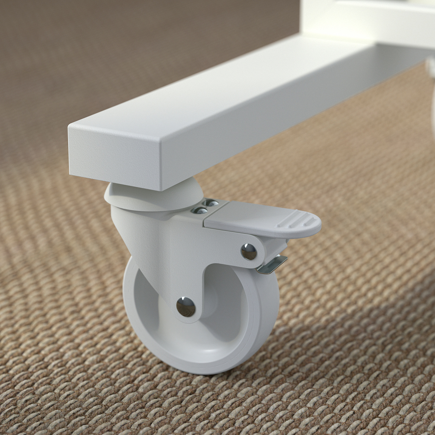 MITTZON frame with castors white - IKEA