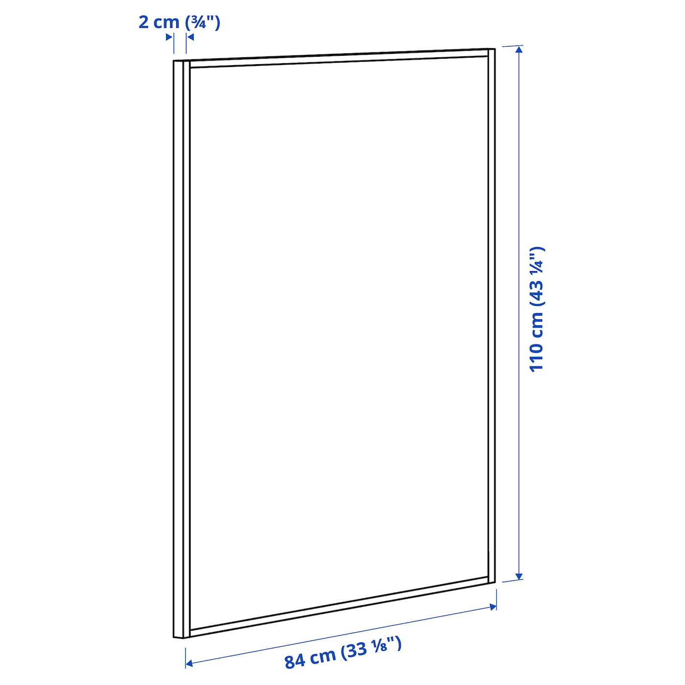 MITTZON whiteboard/noticeboard white - IKEA