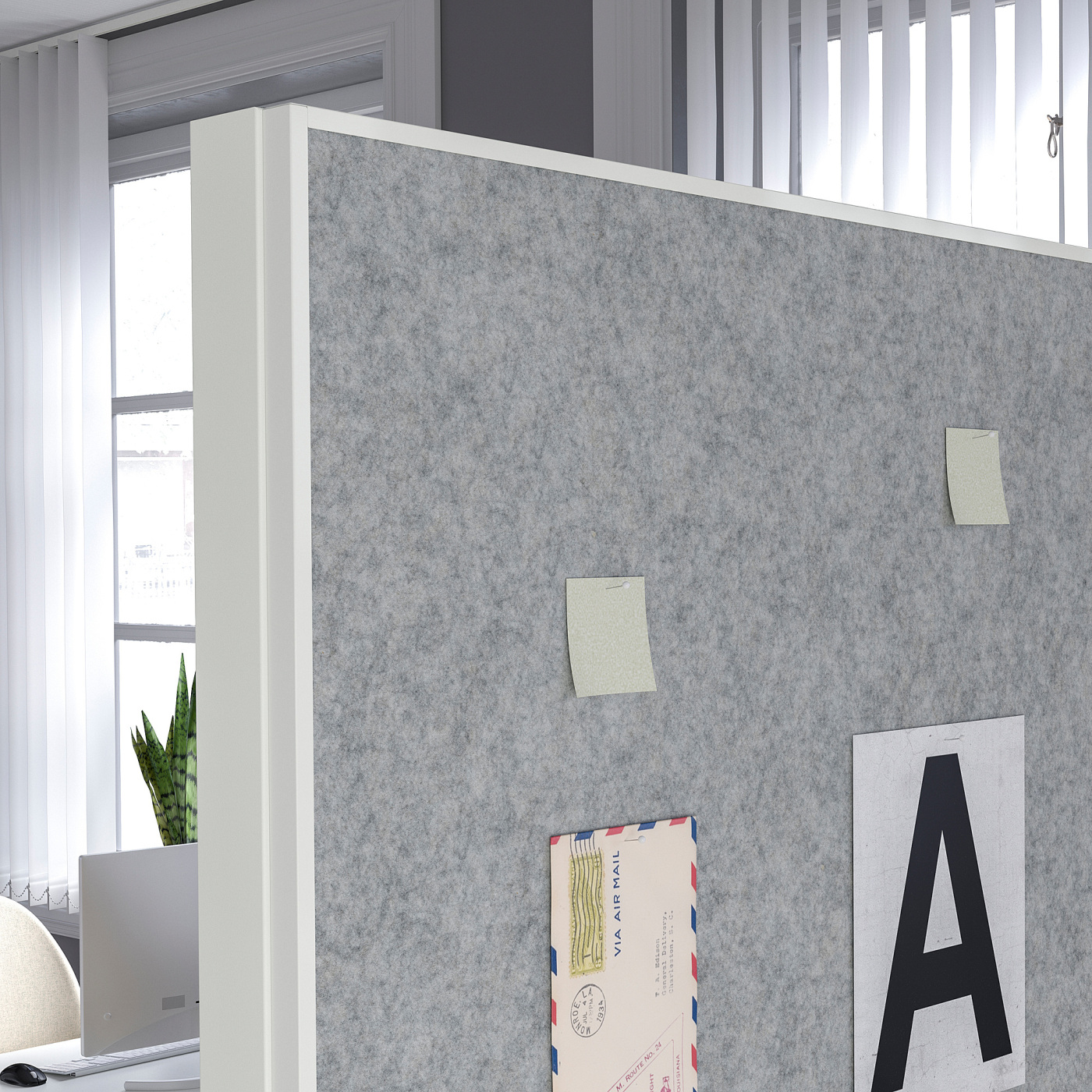 MITTZON whiteboard/noticeboard white - IKEA