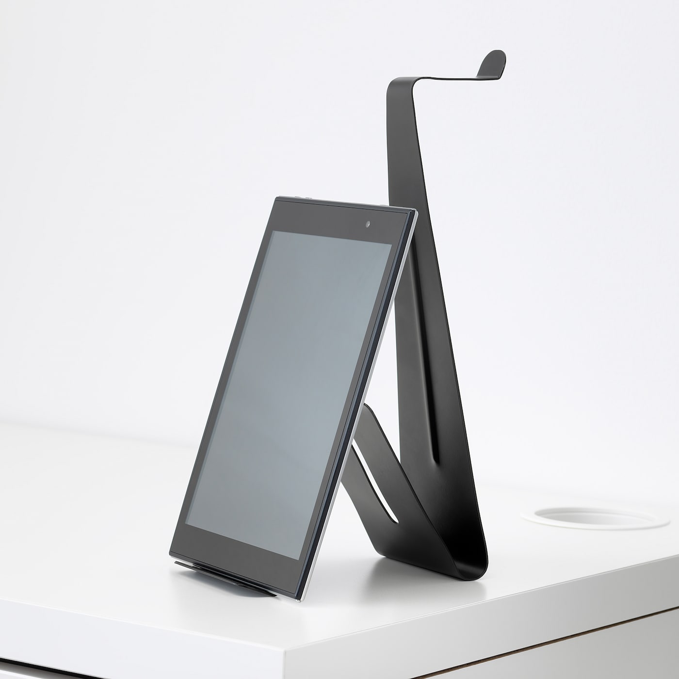 MÖJLIGHET headset/tablet stand black - IKEA