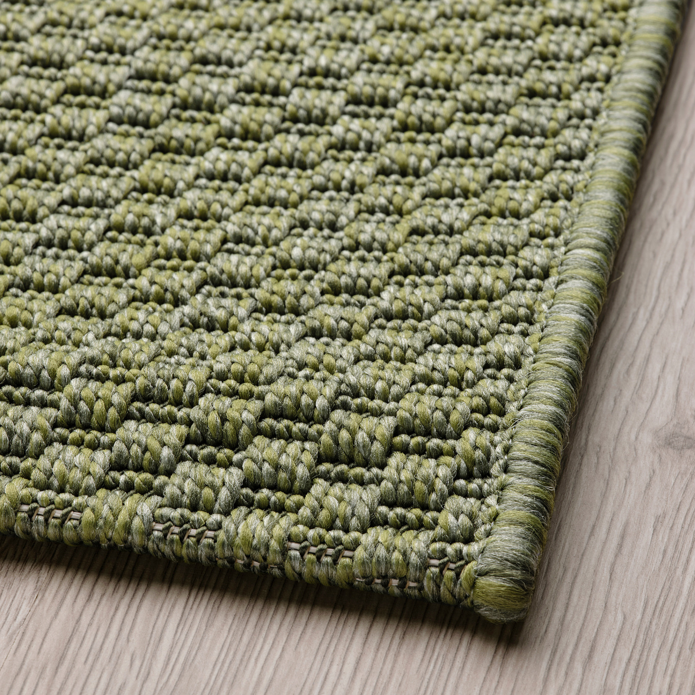 MORUM rug flatwoven, in/outdoor green - IKEA