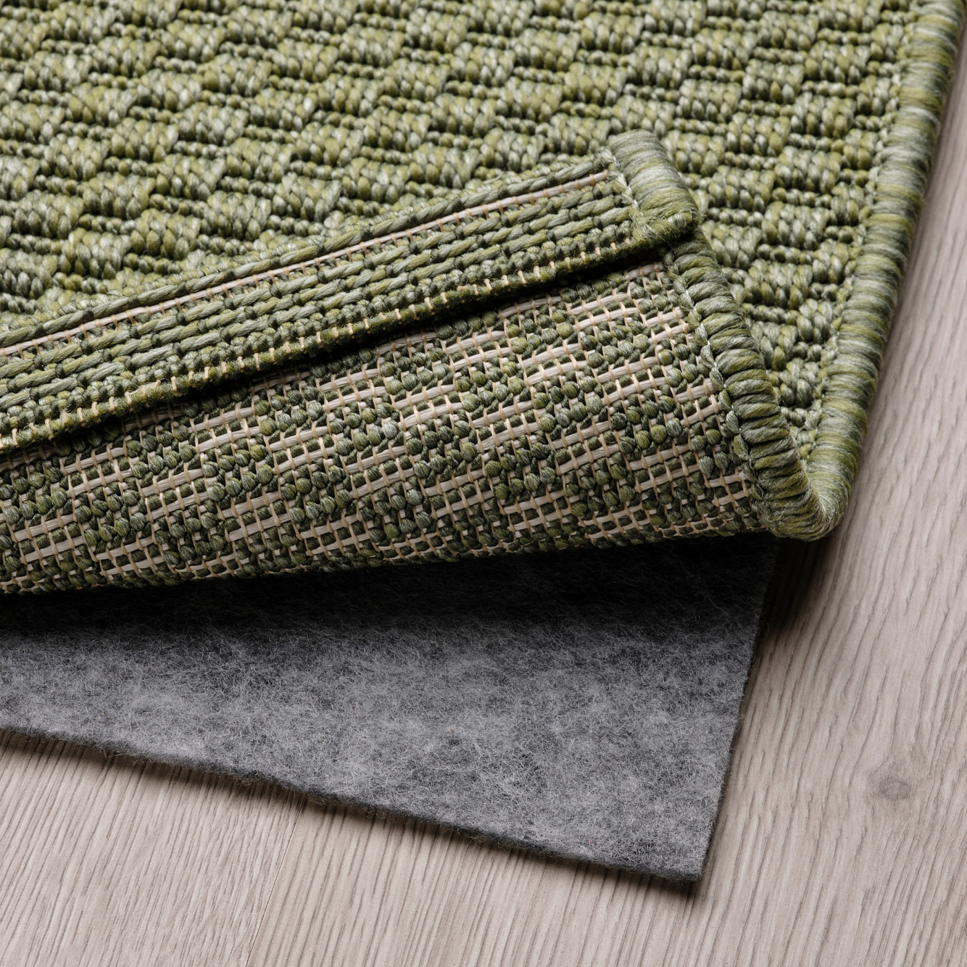 MORUM rug flatwoven, in/outdoor green - IKEA