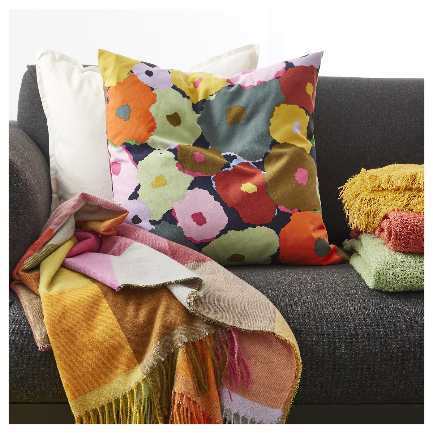 MURREVA cushion cover multicolour - IKEA
