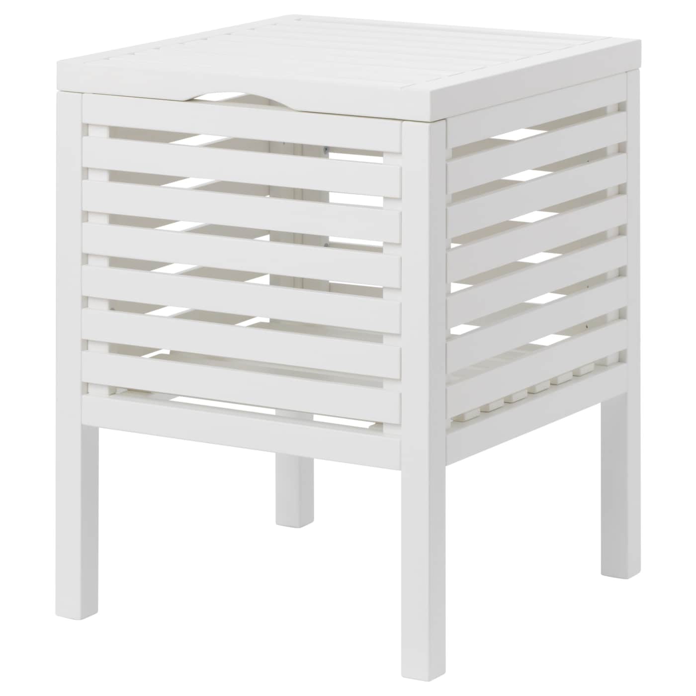 MUSKAN storage stool white - IKEA
