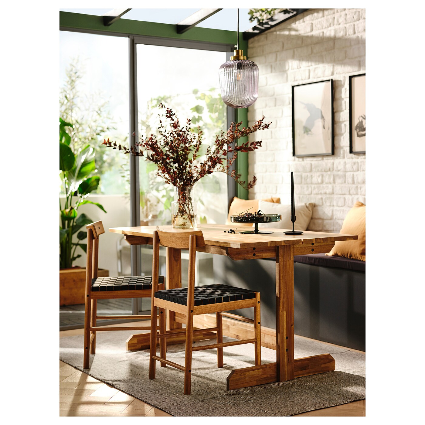 希少】IKEA NANDOR チェア 廃盤品 ペーパーコード