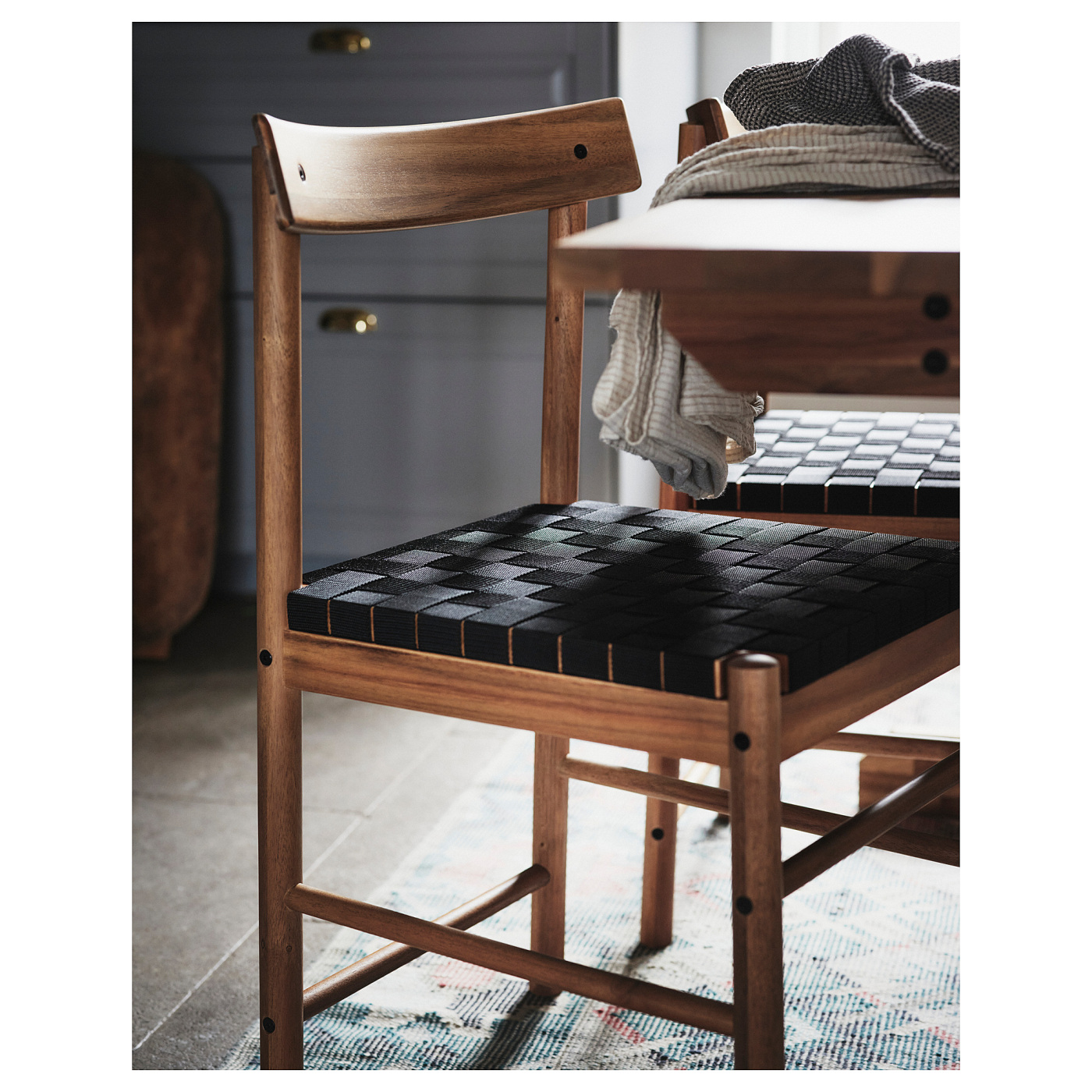 NACKANÄS chair acacia - IKEA