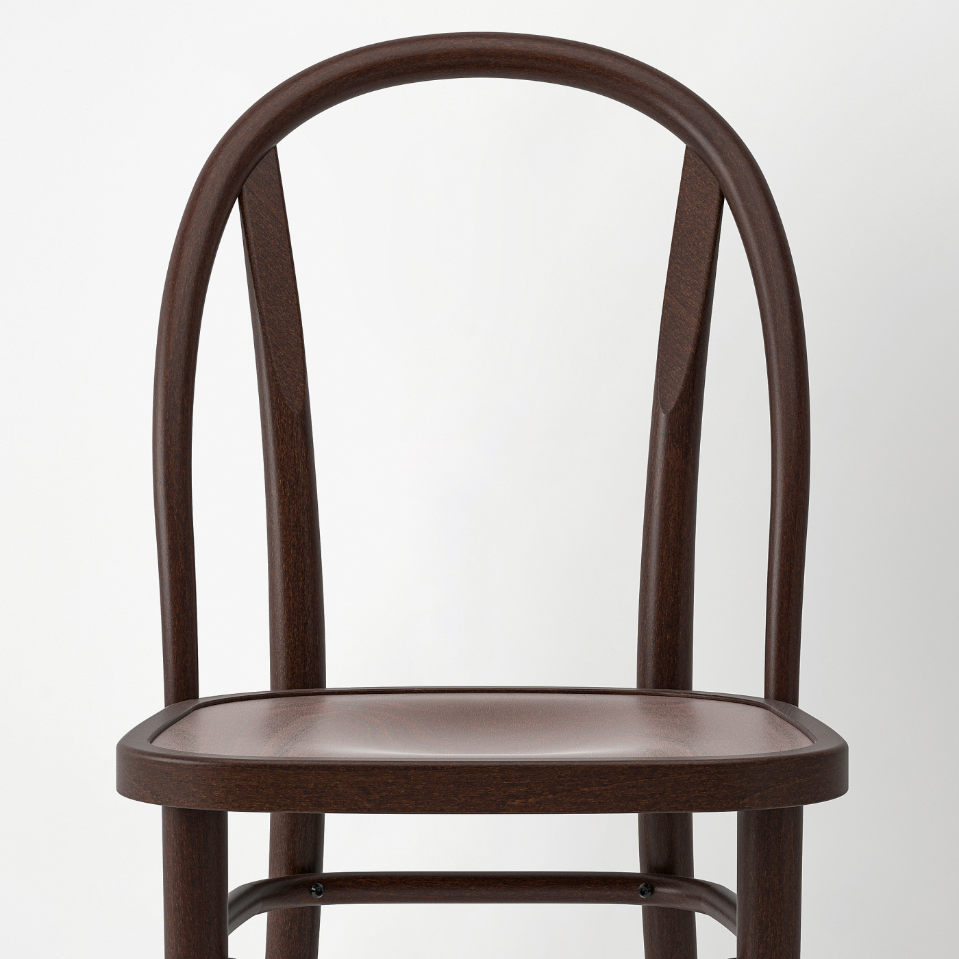 NACKANÄS / SKOGSBO table and 4 chairs acacia/dark brown - IKEA