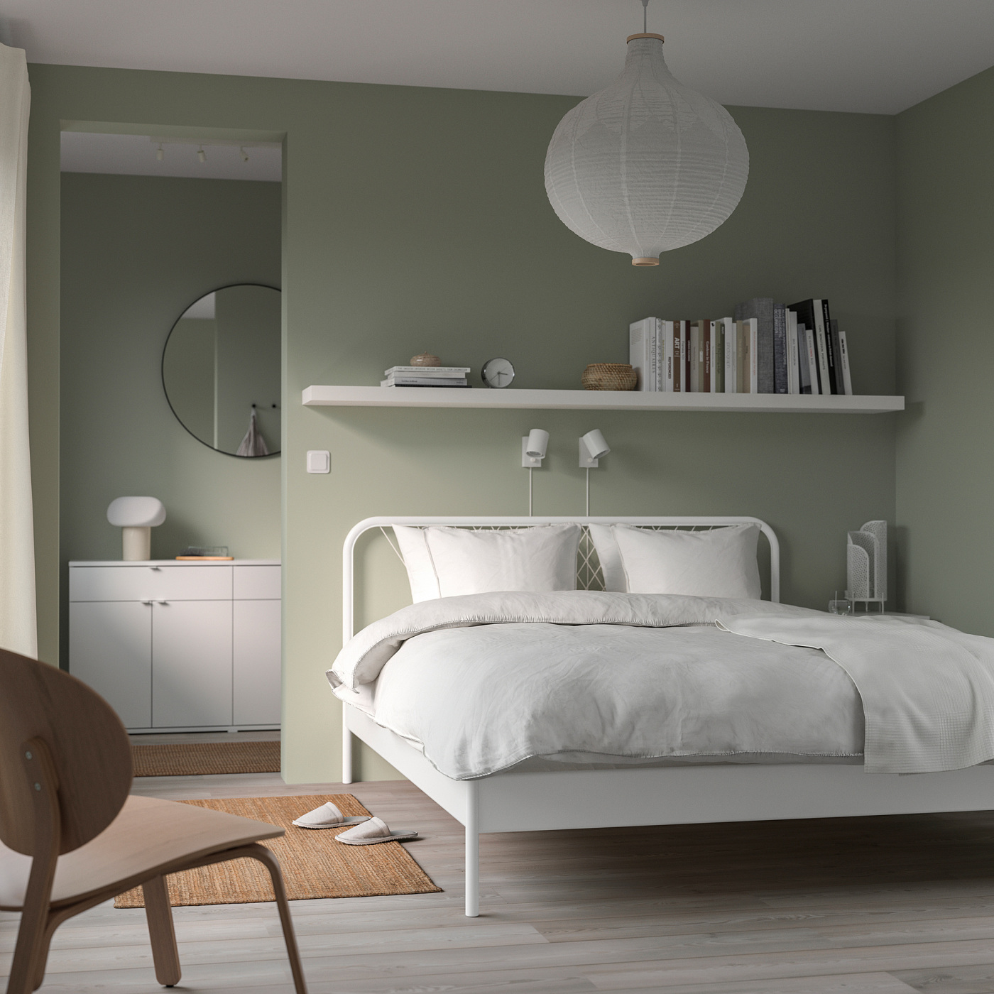 NESTTUN bed frame white - IKEA