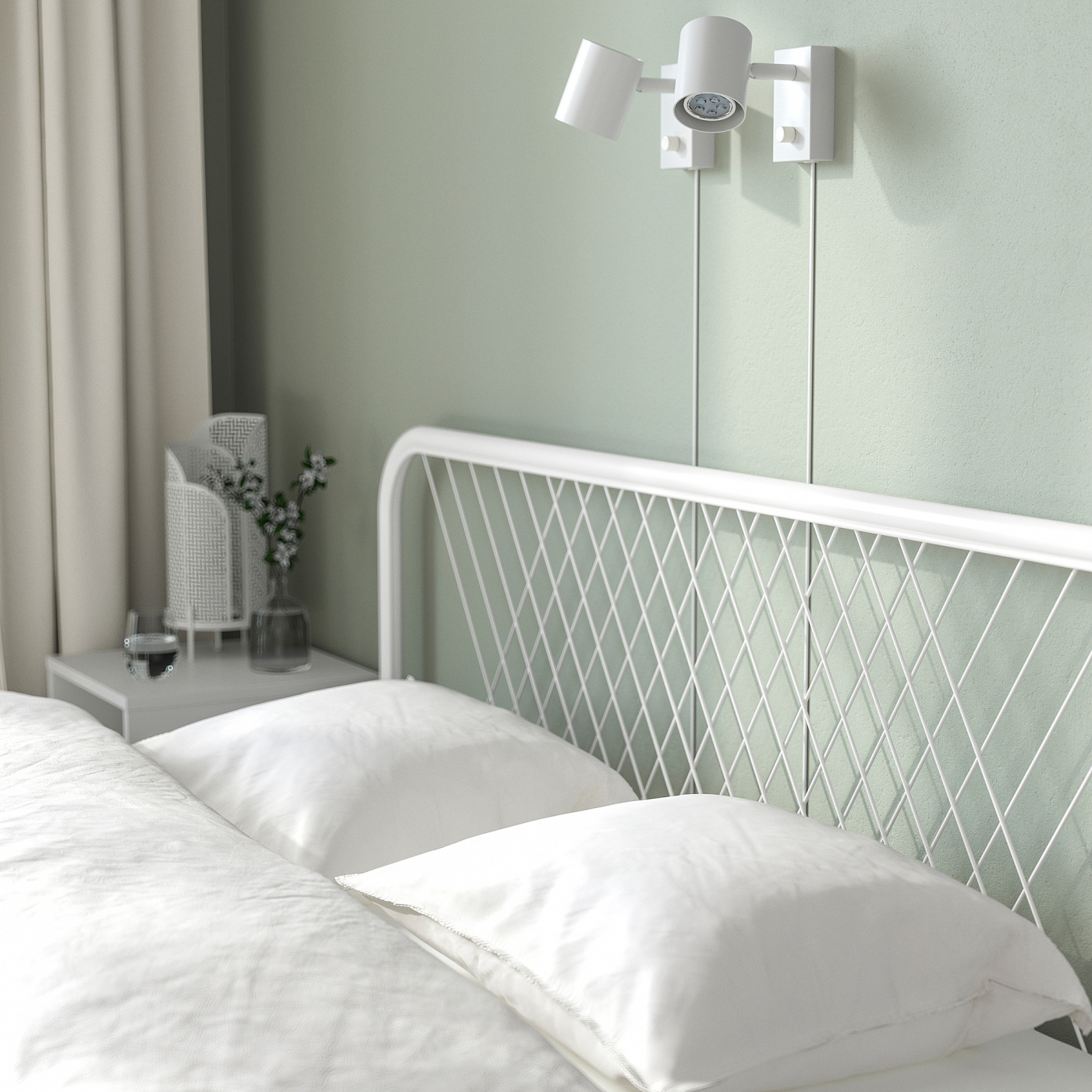 NESTTUN bed frame white - IKEA
