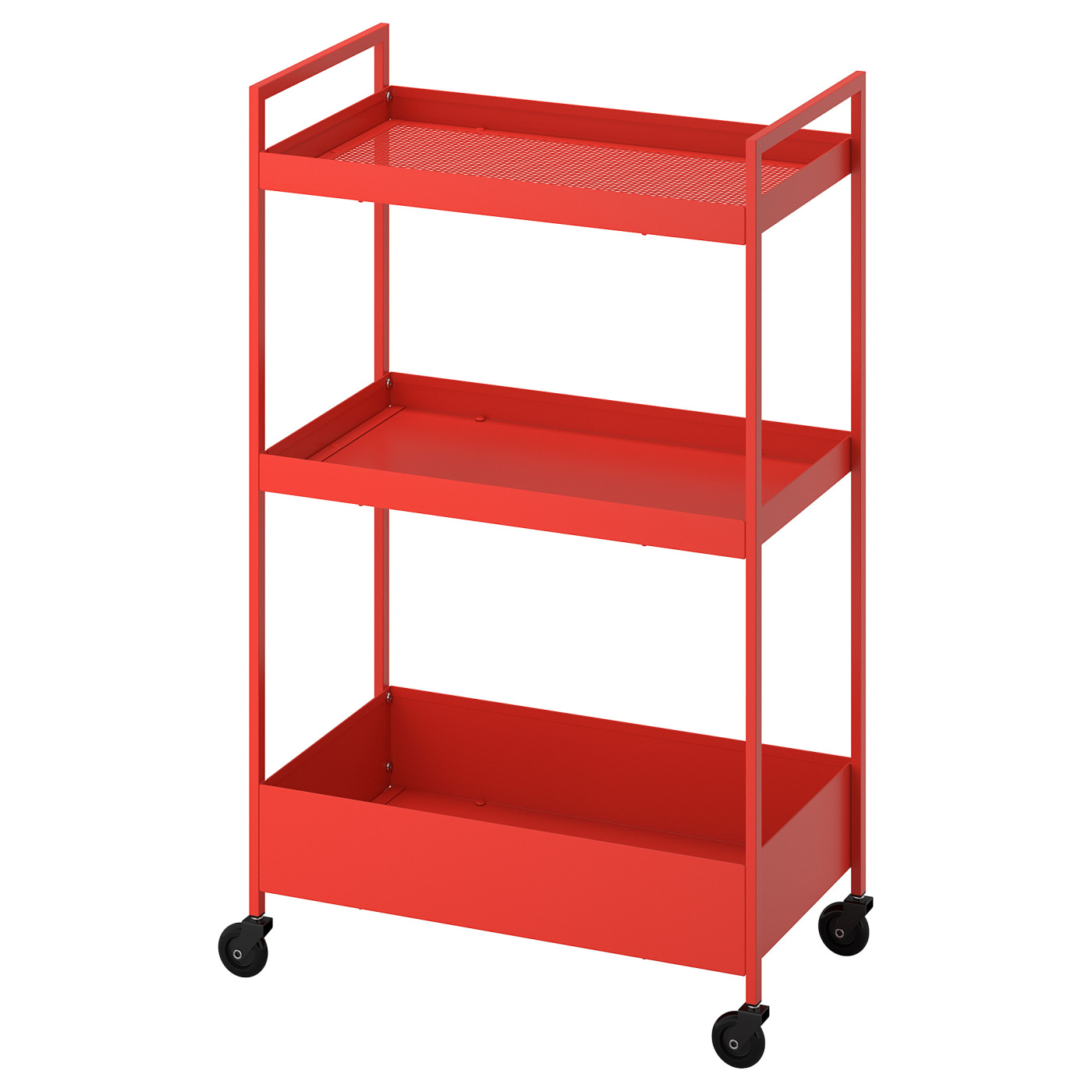 NISSAFORS trolley red-orange - IKEA