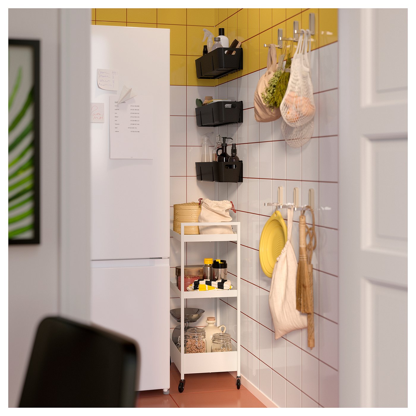 NISSAFORS trolley white - IKEA