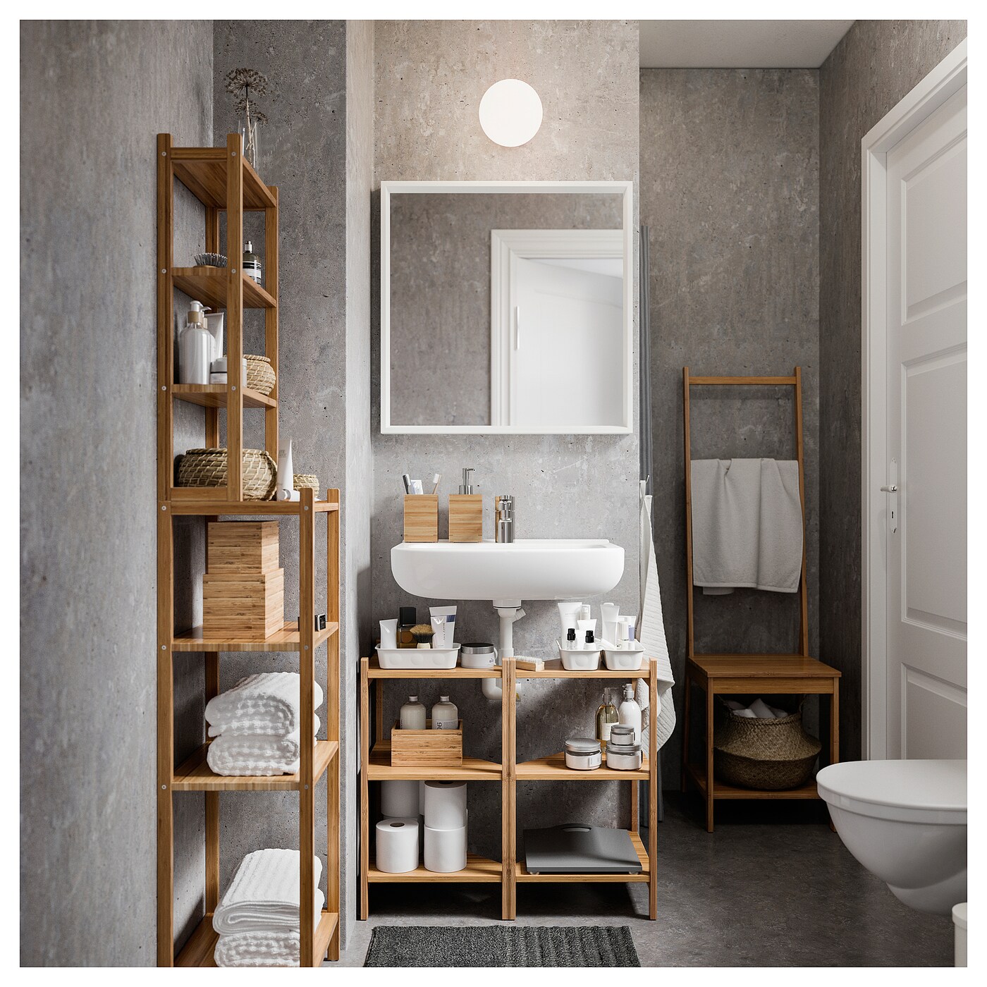 NISSEDAL mirror white - IKEA