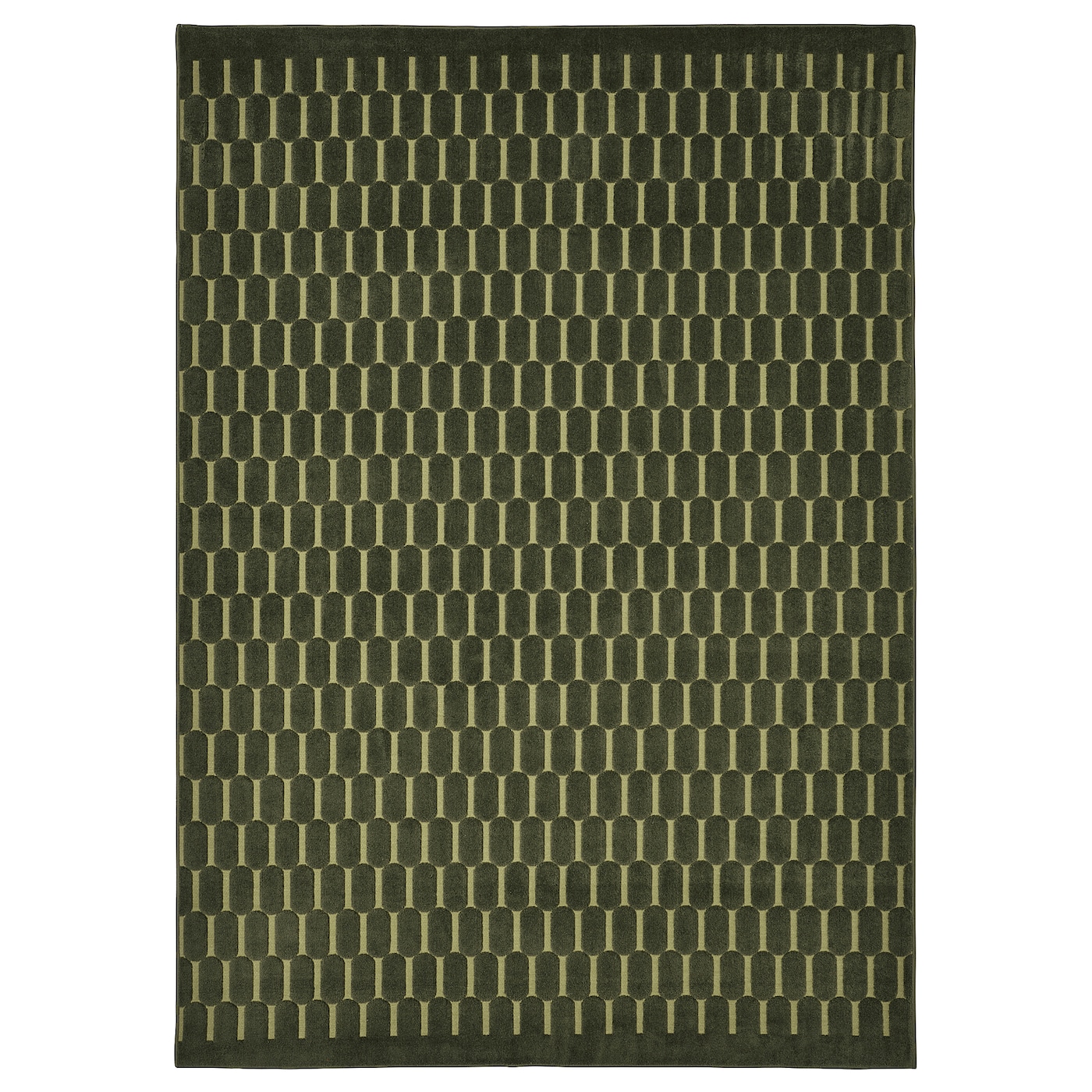 NÖVLING rug, low pile green - IKEA