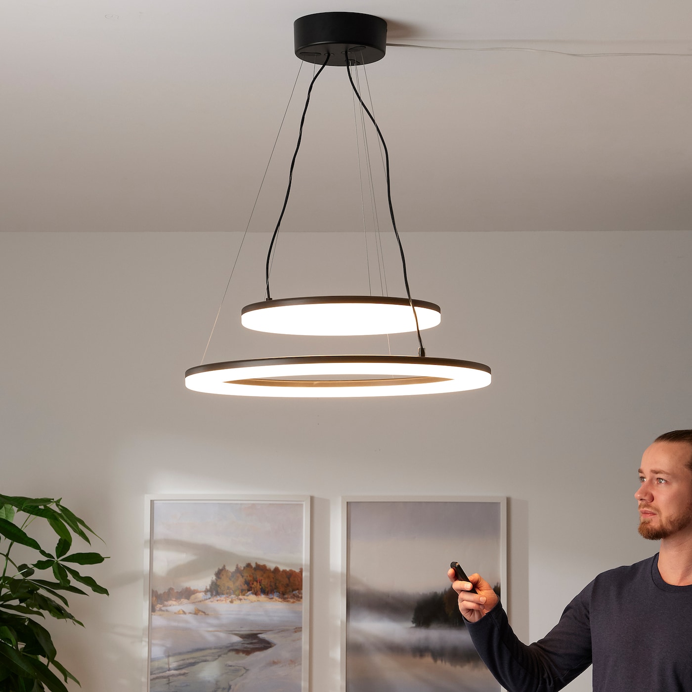 NORAFORS LED pendant lamp dimmable - IKEA