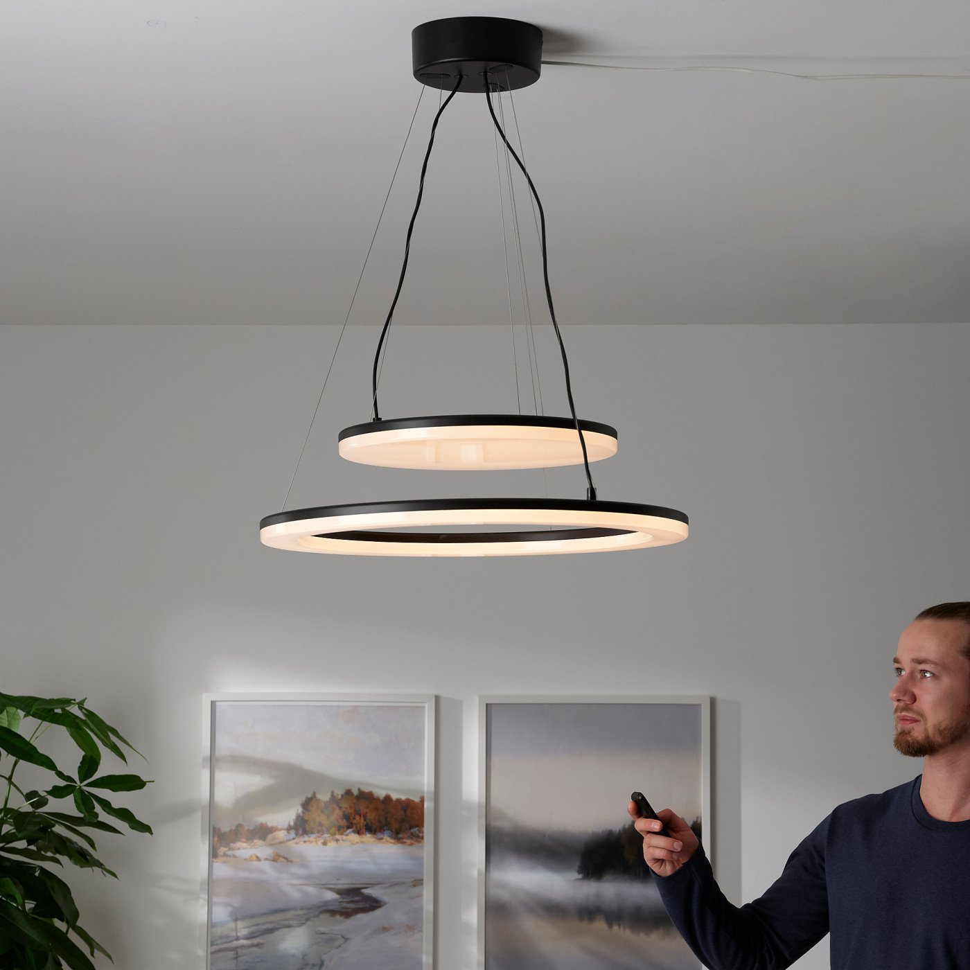 NORAFORS LED pendant lamp dimmable - IKEA