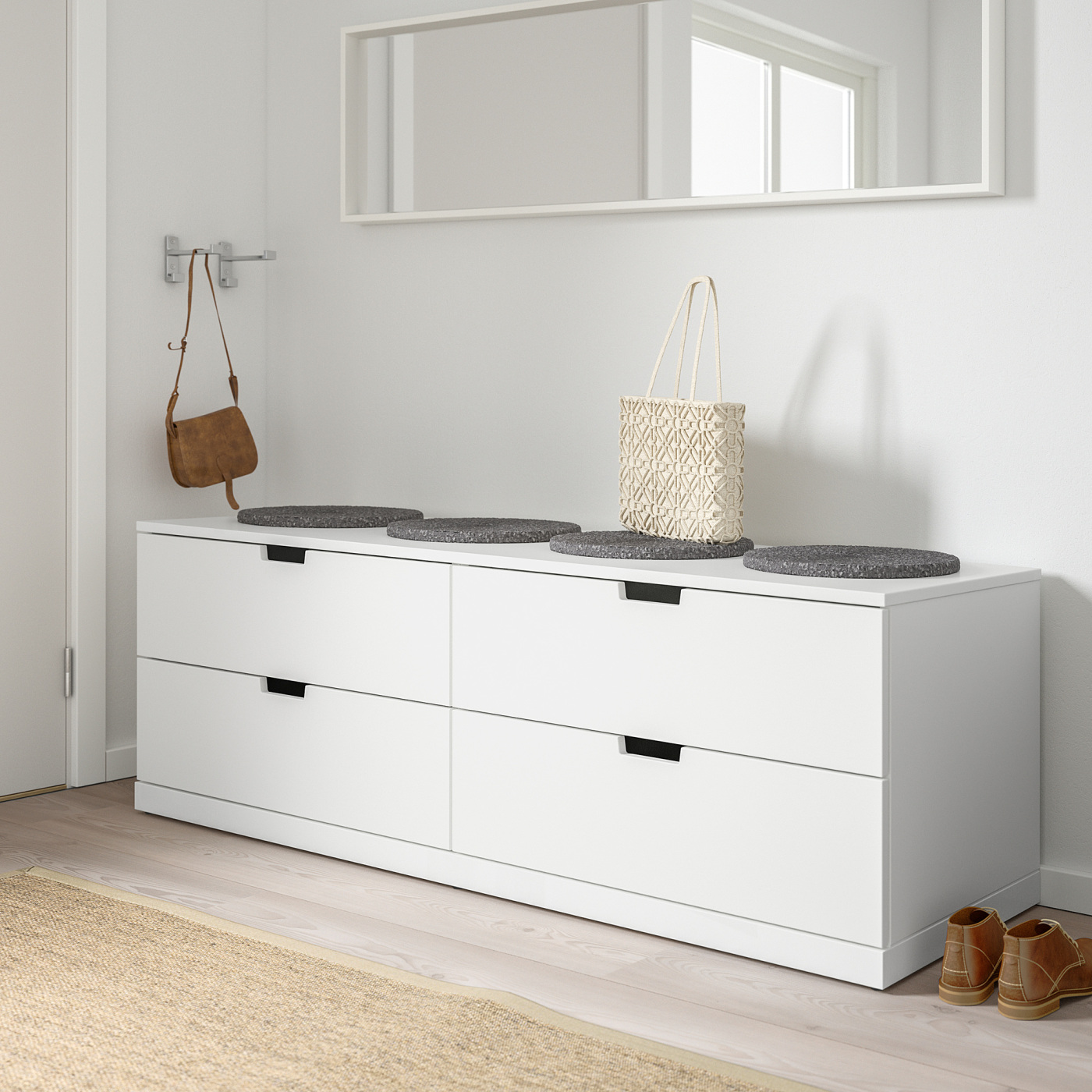 NORDLI chest of 4 drawers white - IKEA