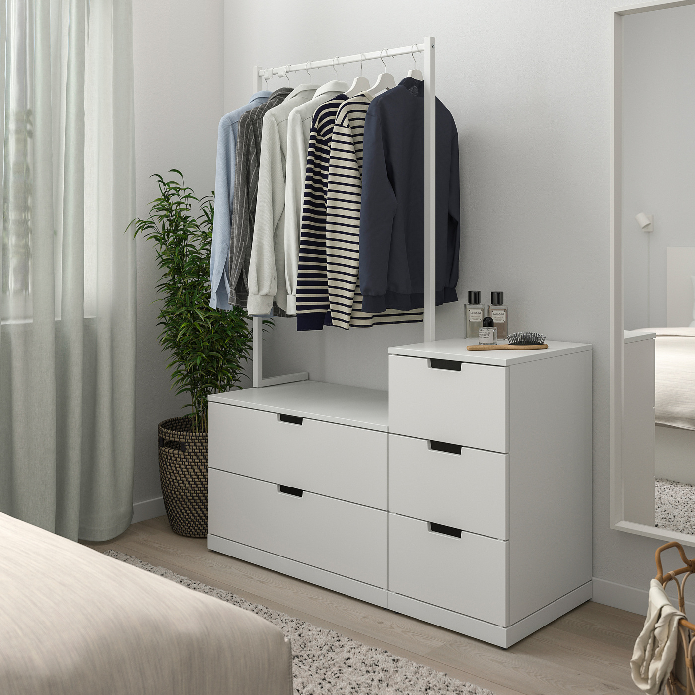 NORDLI chest of 5 drawers white - IKEA NORDLI chest of 5 drawers white - IKEA