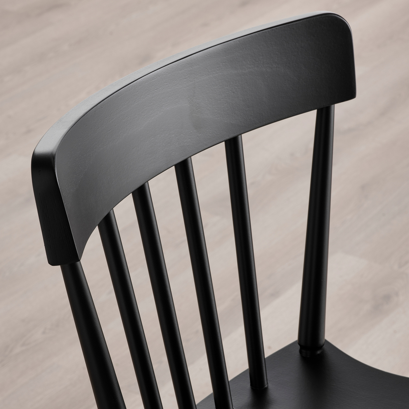 NORRARYD bar stool with backrest black - IKEA