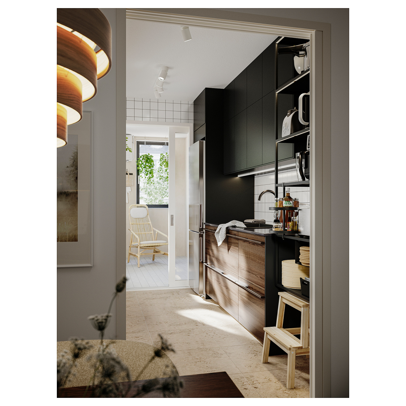 NYMÅNE ceiling spotlight with 1 spot white - IKEA