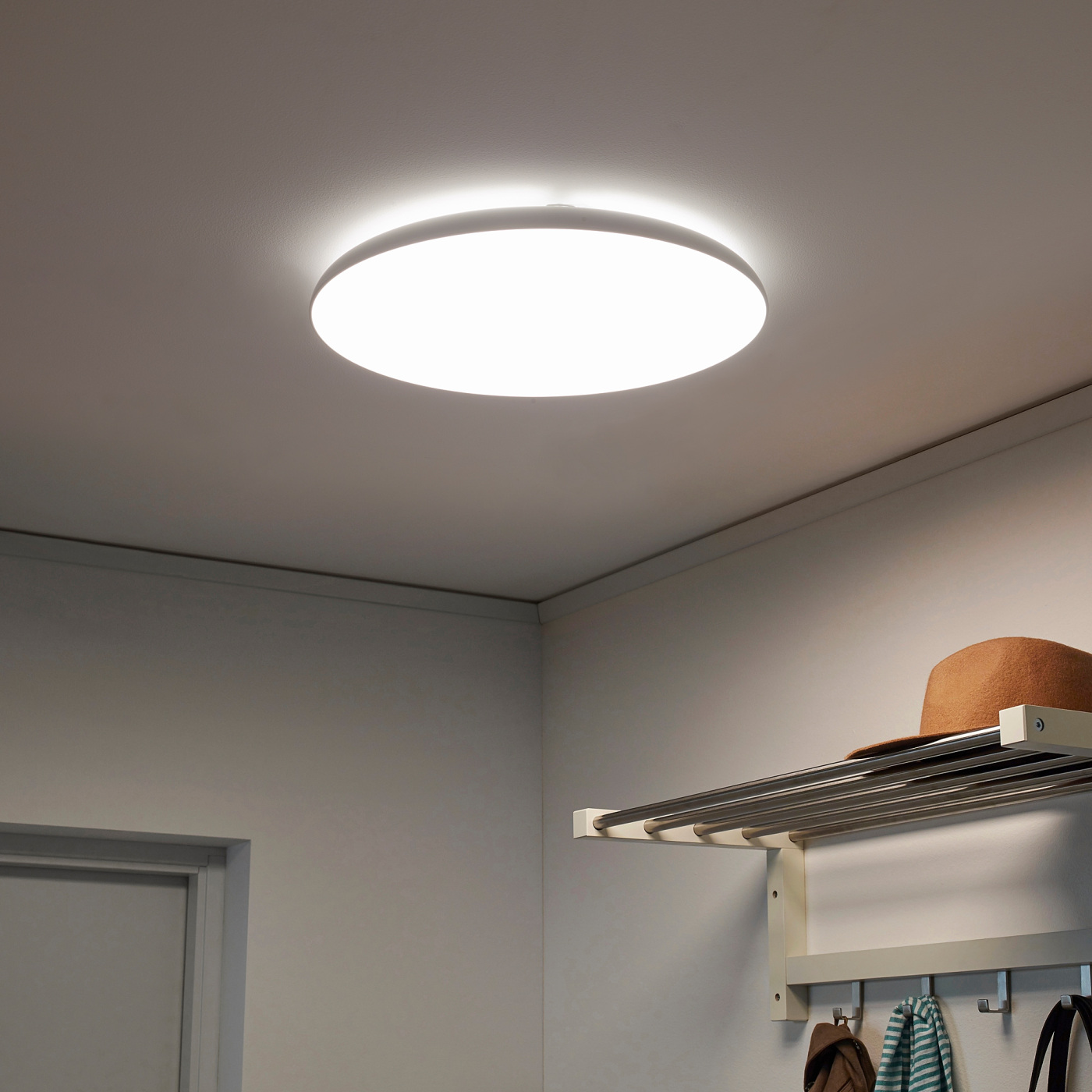 NYMÅNE LED ceiling lamp white - IKEA
