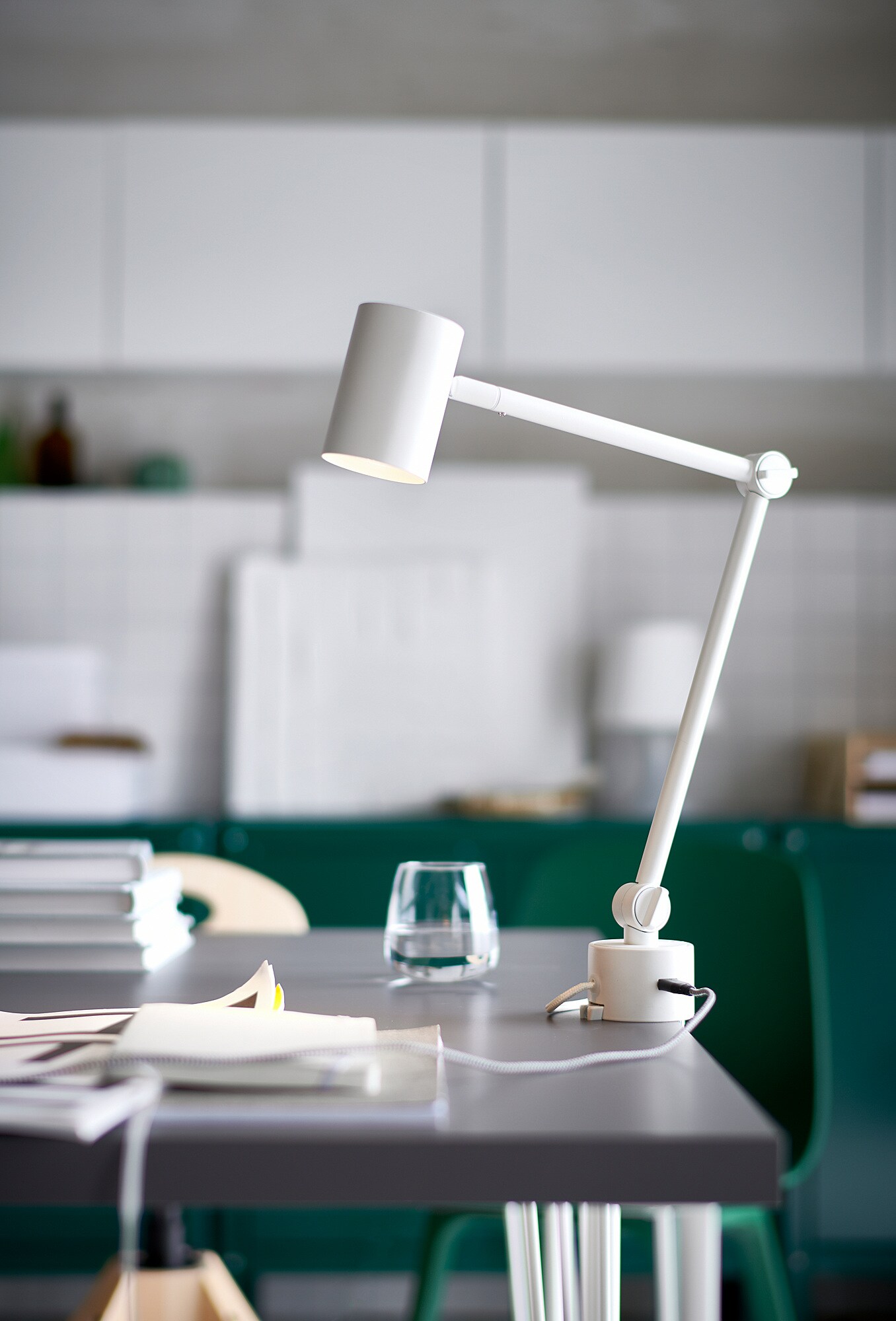 NYMÅNE work/wall lamp white - IKEA