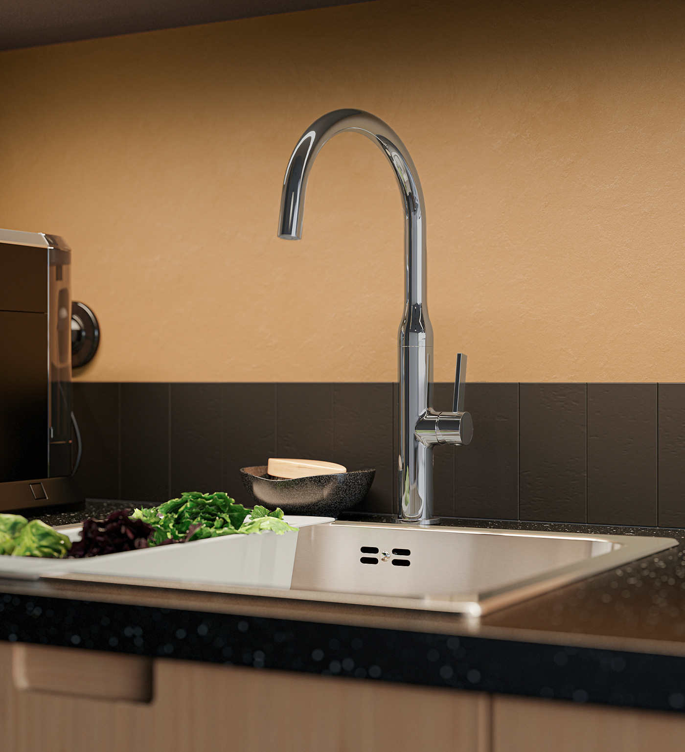 NYVATTNET kitchen mixer tap chrome-plated - IKEA NYVATTNET kitchen mixer tap chrome-plated - IKEA