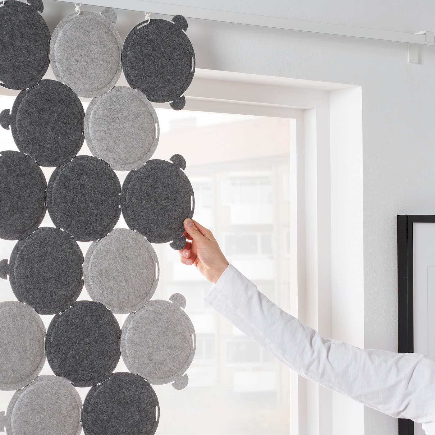 IKEA 防音 吸音パネル ODDLAUG 74枚　防音カーテン　一人暮らし ODDLAUG sound absorbing panel grey - IKEA