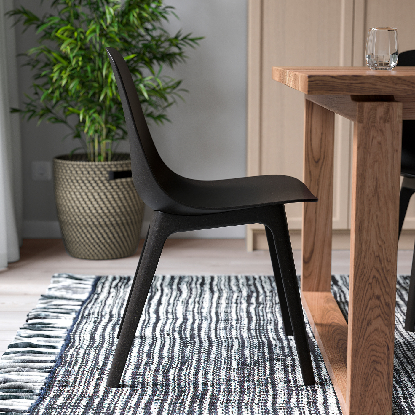 ODGER chair anthracite - IKEA