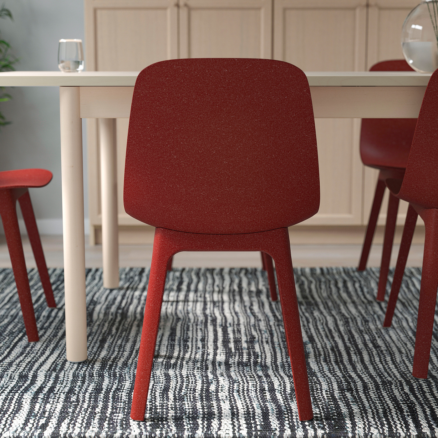 ODGER chair red - IKEA
