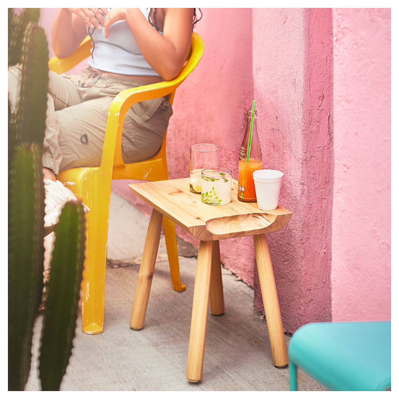 ÖMSESIDIG stool pine - IKEA