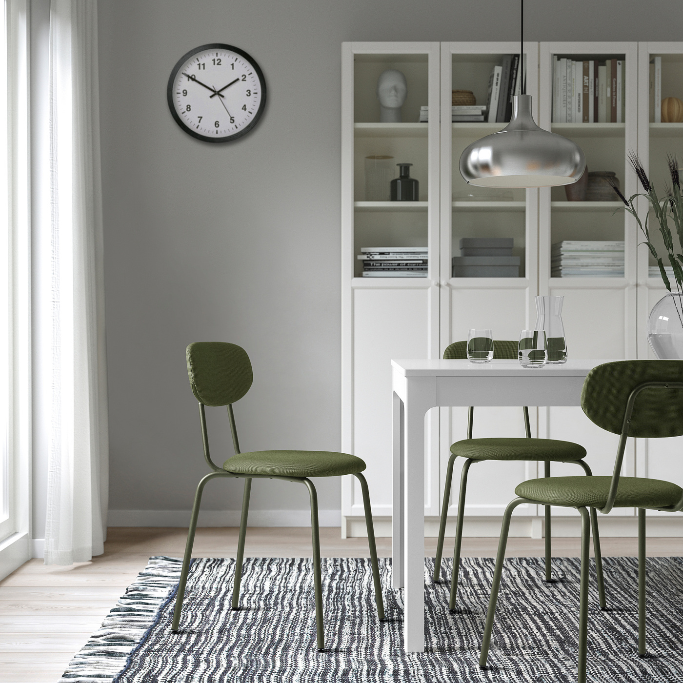 ÖSTANÖ chair deep green Remmarn/deep green - IKEA