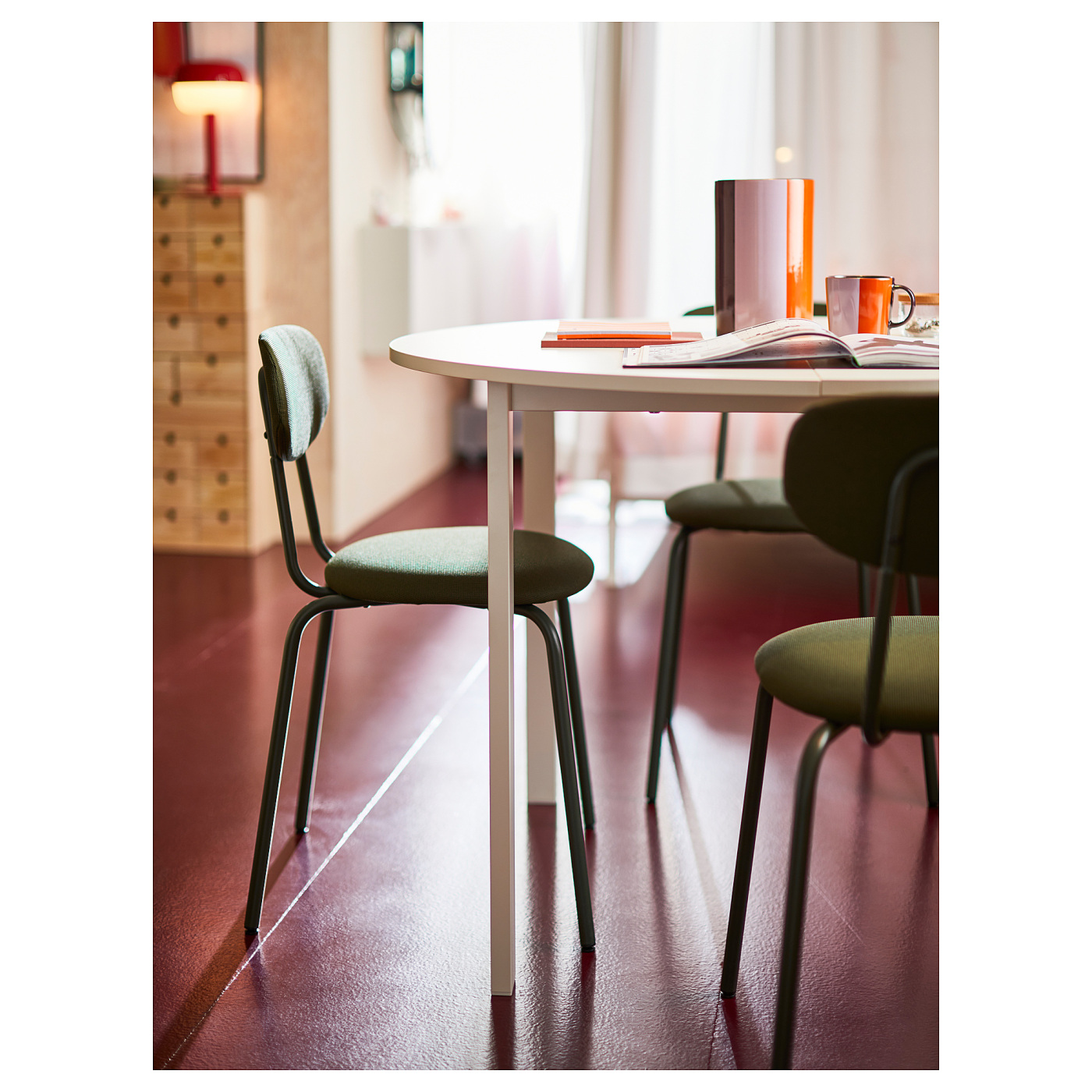 ÖSTANÖ chair deep green Remmarn/deep green - IKEA