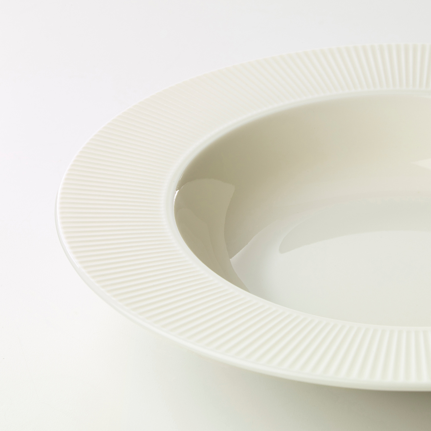 OFANTLIGT deep plate white - IKEA